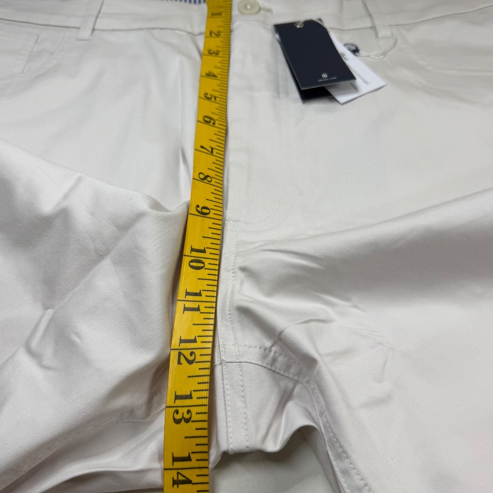 Holderness & Bourne Five-Pocket Pants Mens 40x32 Stone Tailored Fit Golf Chino - Picture 10 of 12
